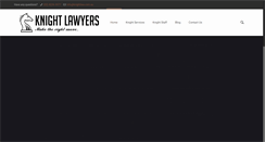 Desktop Screenshot of knightlaw.com.au
