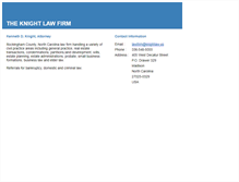 Tablet Screenshot of knightlaw.us